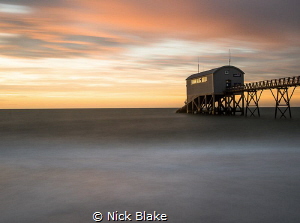 October Sunrise at Selsey by Nick Blake 